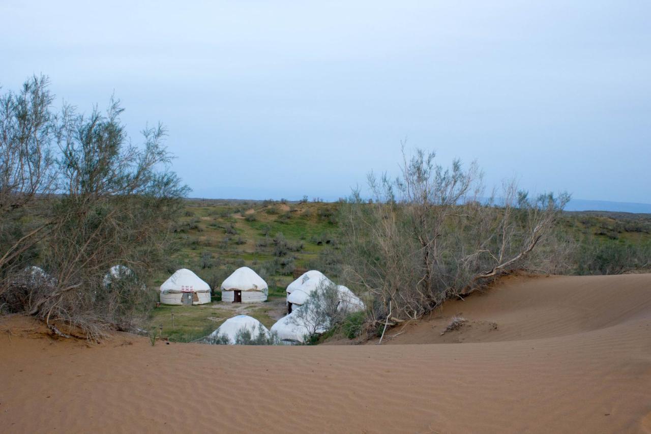 Отель Kyzylkum Nights Camp & Family Yurt Nurota Экстерьер фото